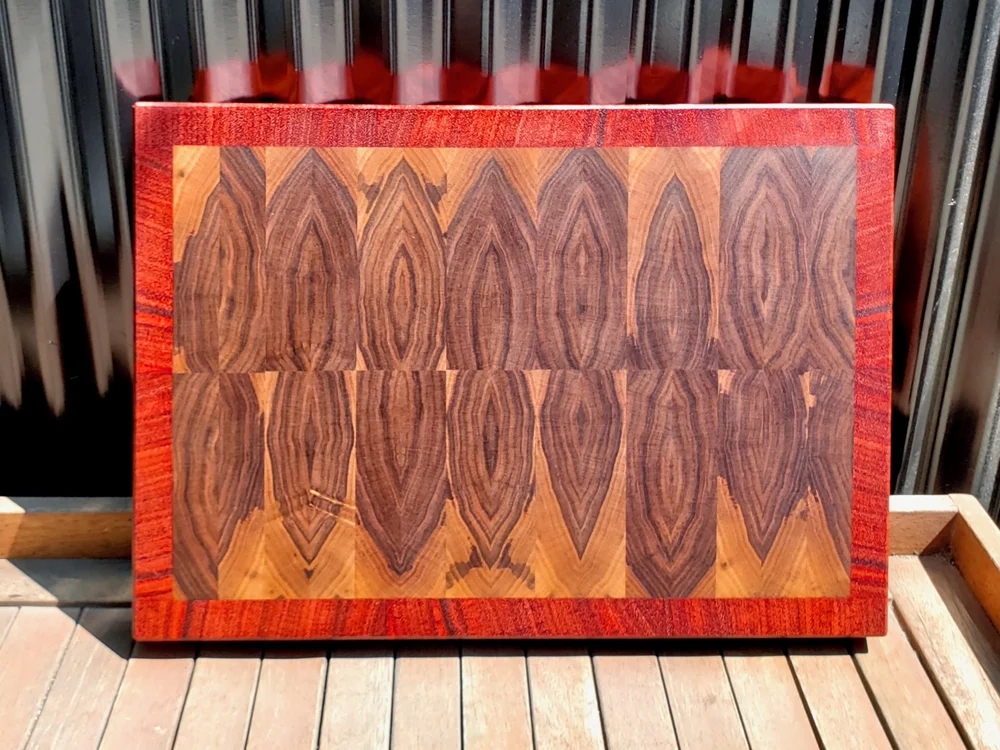 Walnut end grain cutting board — Heritage Wood Art